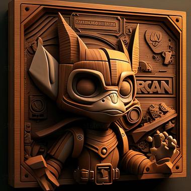 3D model Ratchet Clank 3 Up Your Arsenal game (STL)